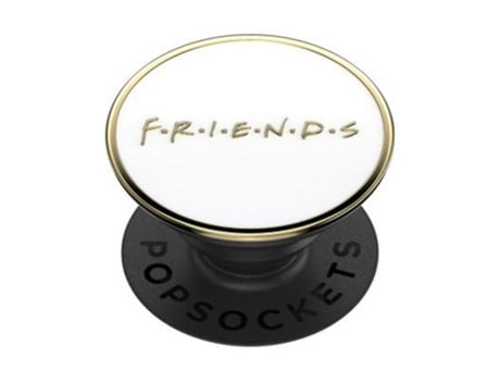 POPSOCKETS Pop Grip para Smartphones Enamel Friends con PopTop intercambiable Negro