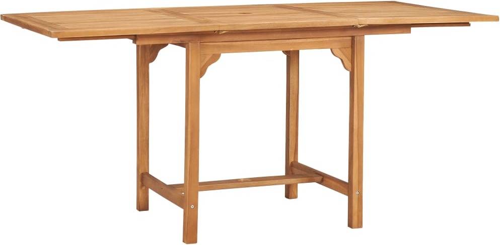 Conjunto de Comedor Jardín VIDAXL 3059599 (Marrón - Madera - 160x85x75 cm - 5 Piezas)