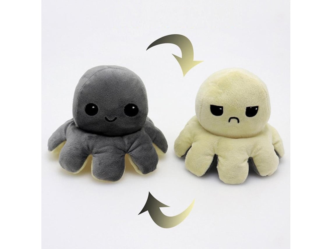 Peluche Navideño Pulpo Reversible