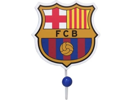 Perchero de Pared FC BARCELONA 60123 (Madera - 15x10x4 cm)