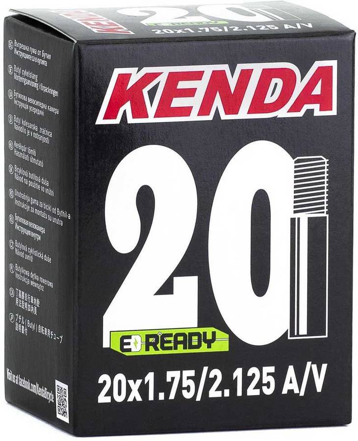 Kenda Camara 201.752.125 schrader 28mm adultos unisex negro talla de aire 28 20´´ 20 1.752125 28t