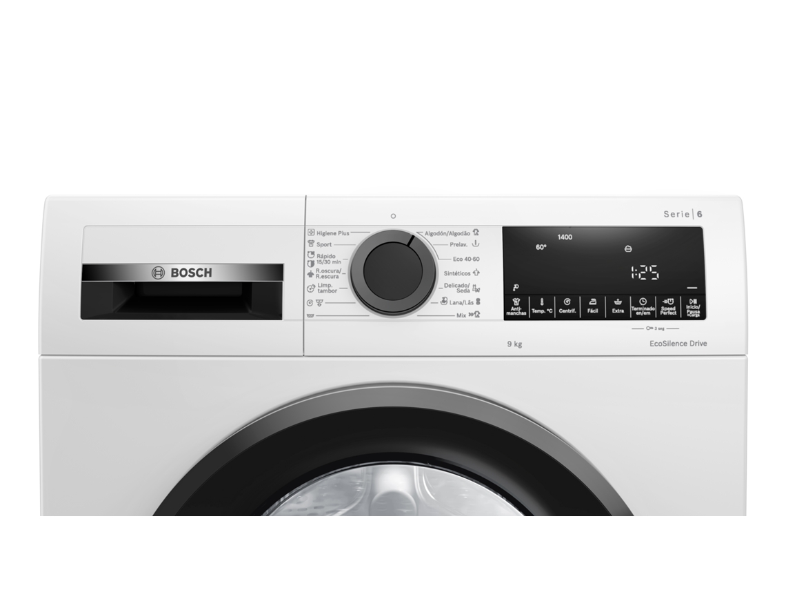 Lavadora Bosch WGG14400ES A 9Kg 1400 Rpm Blanco 