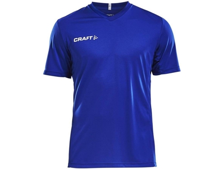 Camiseta de Hombre para Fútbol CRAFT Squad Solid Azul (XS)