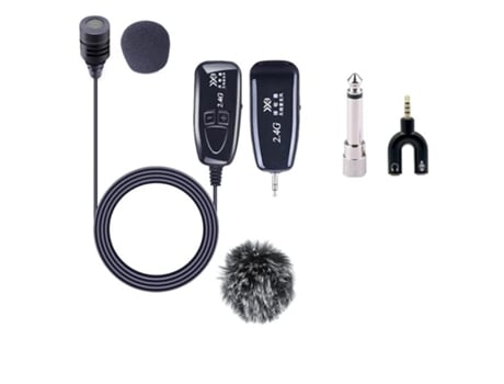 FerBuee Professional 2.4G Wireless Lavalier Microphone, Omnidirectional