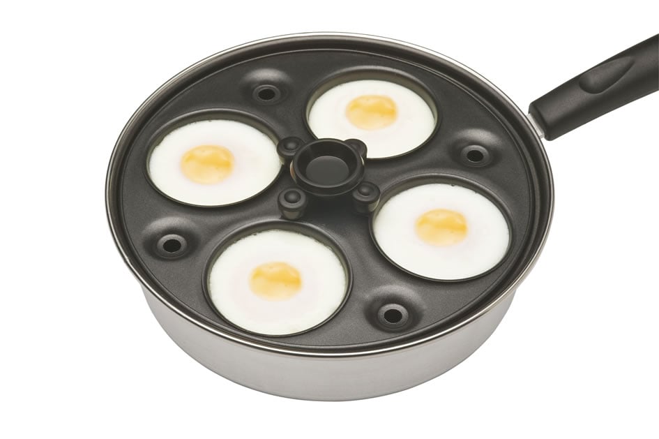 Sartén para 4 Huevos KITCHEN CRAFT Gris