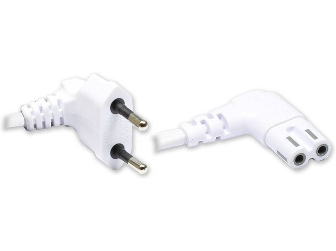 Cable de Alimentación ALCASA (2 m - Blanco)