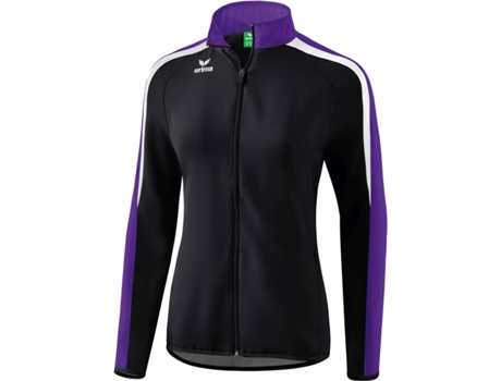 Chaqueta Presentación Mujer ERIMA Liga 2.0 (Negro, Púrpura y Blanco - 38)