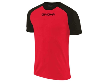 Camiseta de Hombre GIVOVA Nan Rojo (2XS)